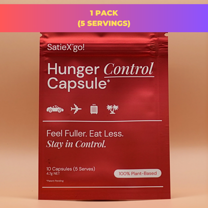 SatieX™go! 1 x Travel Ready Sachet (5 Serves) – Travel Light & Try It Out - FREE SHIPPING*
