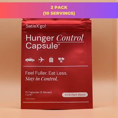 SatieX™go! 2 x Travel Ready Sachets (10 Serves) – Short Trips & Weekend Getaways - FREE SHIPPING*